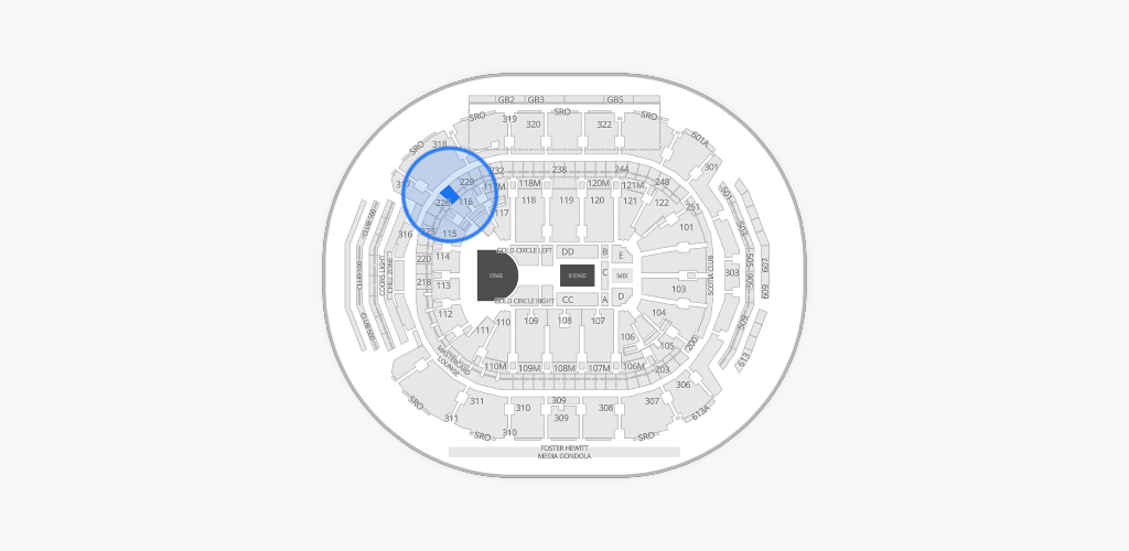 Scotiabank Arena Seating Chart