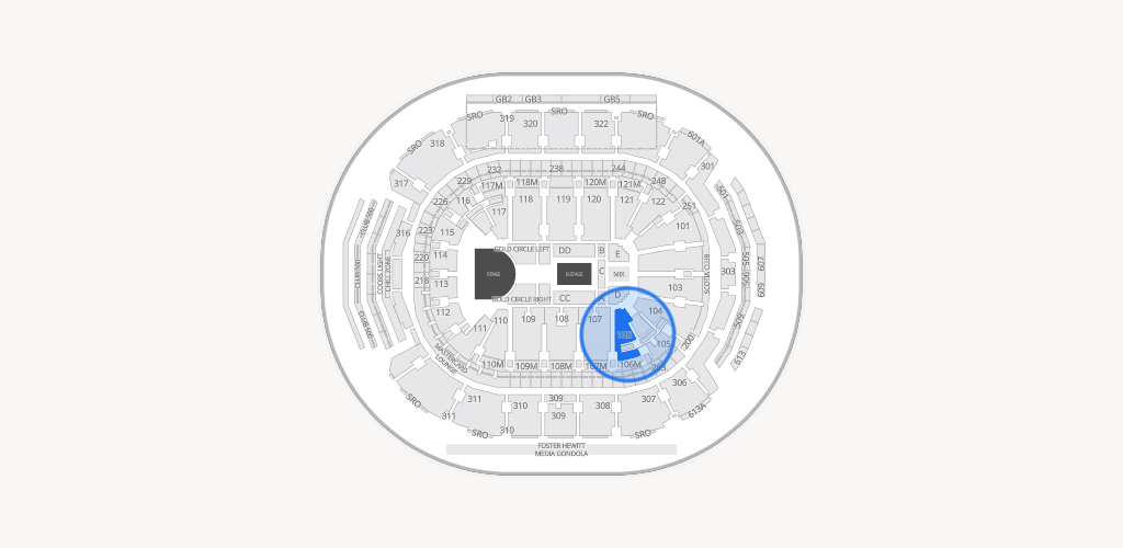 Scotiabank Arena Seating Chart