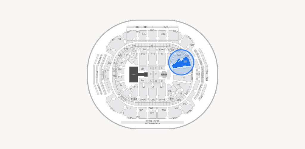 Scotiabank Arena Seating Chart