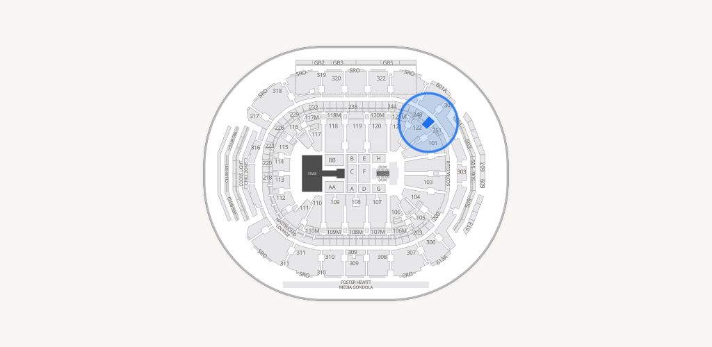 Scotiabank Arena Seating Chart
