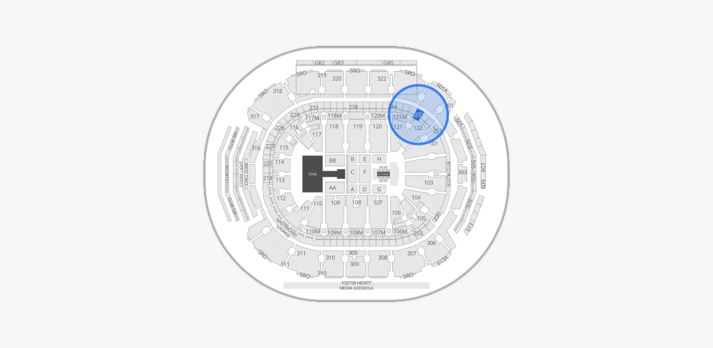 Scotiabank Arena Seating Chart