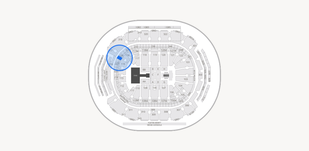 Scotiabank Arena Seating Chart