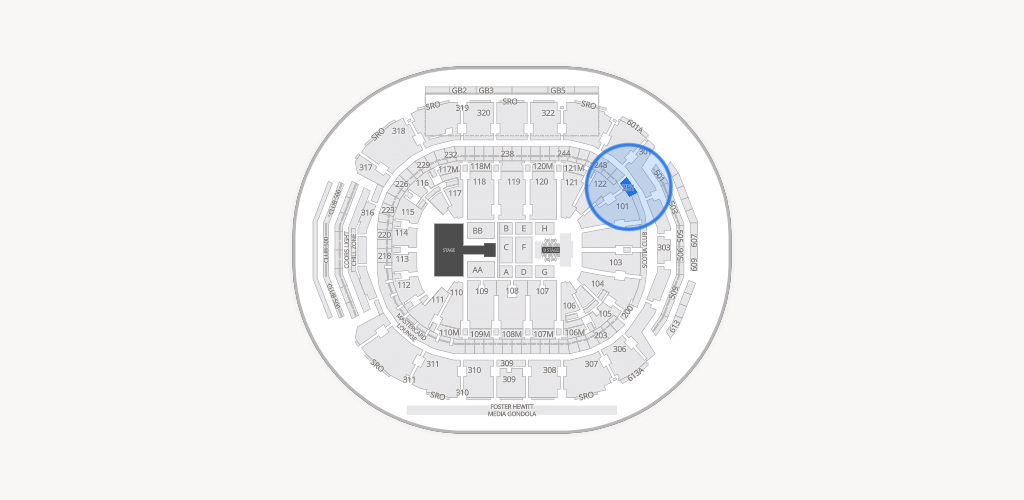 Scotiabank Arena Seating Chart