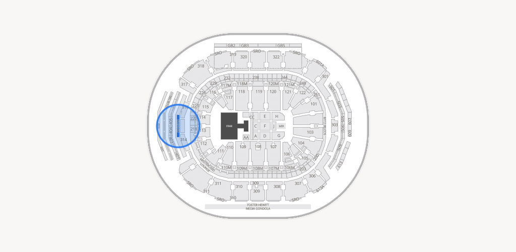 Scotiabank Arena Seating Chart
