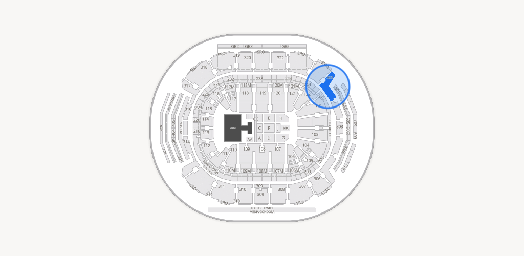 Scotiabank Arena Seating Chart