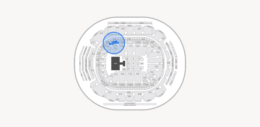 Scotiabank Arena Seating Chart