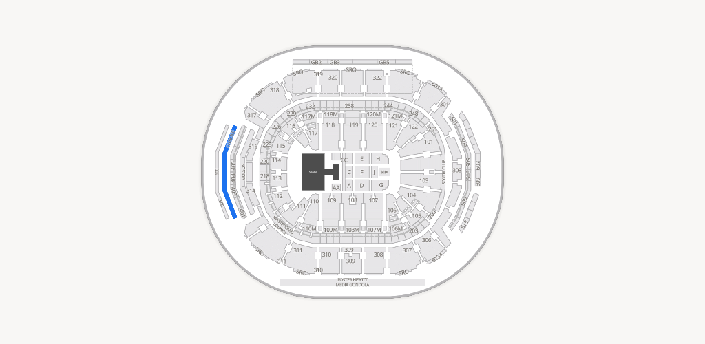Scotiabank Arena Seating Chart