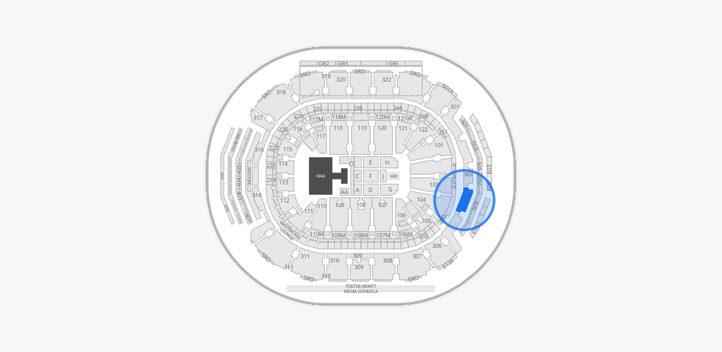 Scotiabank Arena Seating Chart
