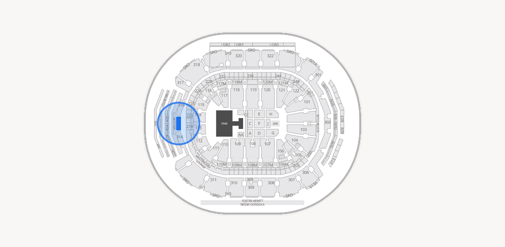 Scotiabank Arena Seating Chart
