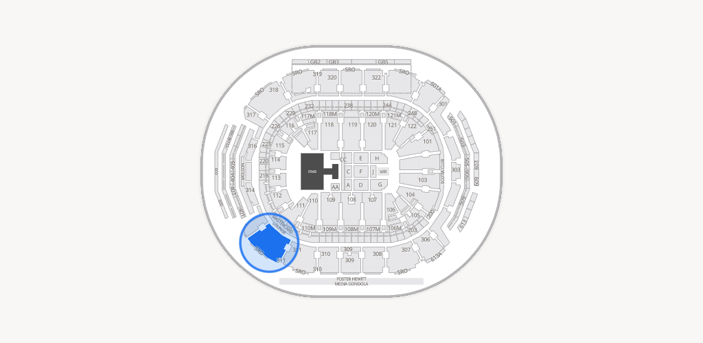 Scotiabank Arena Seating Chart