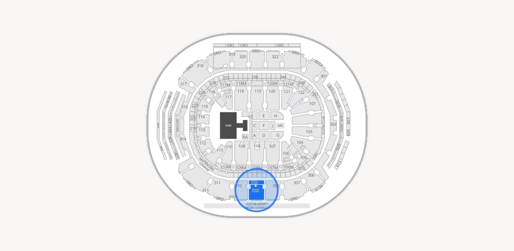 Scotiabank Arena Seating Chart