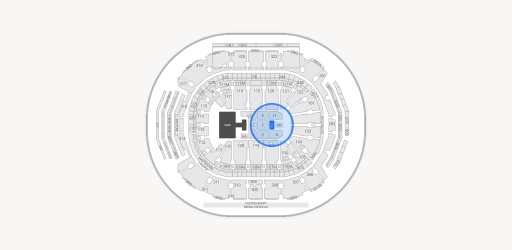 Scotiabank Arena Seating Chart