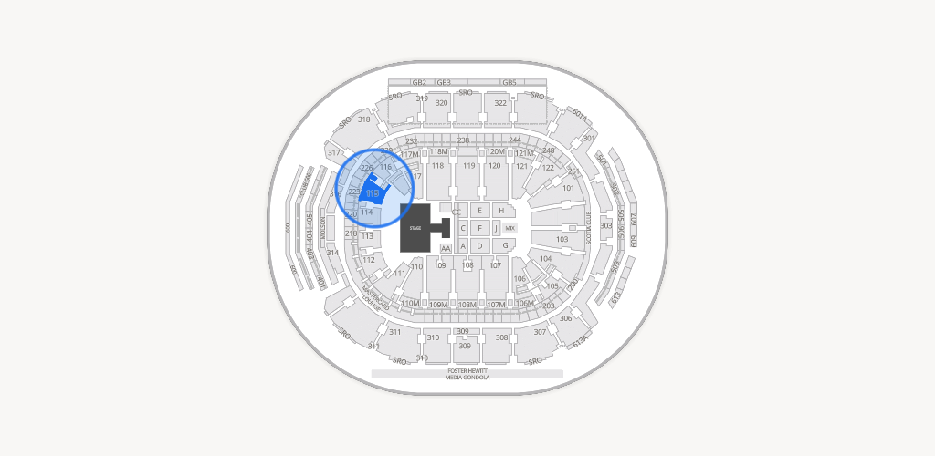 Scotiabank Arena Seating Chart