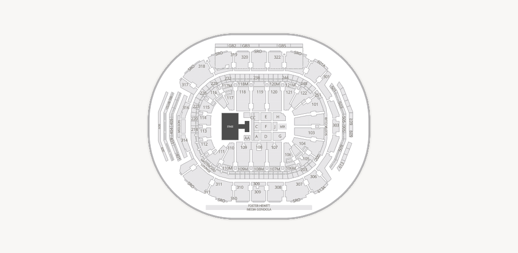 Scotiabank Arena Seating Chart