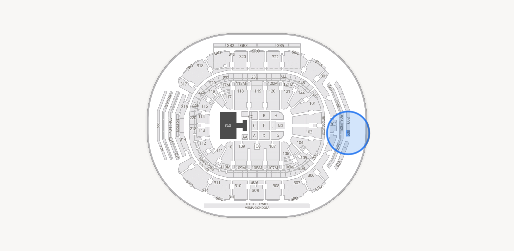 Scotiabank Arena Seating Chart