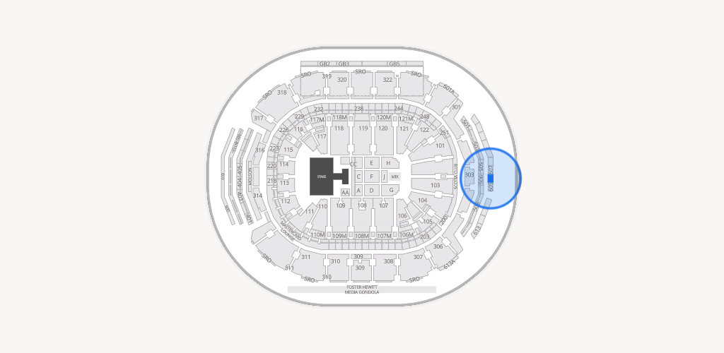 Scotiabank Arena Seating Chart