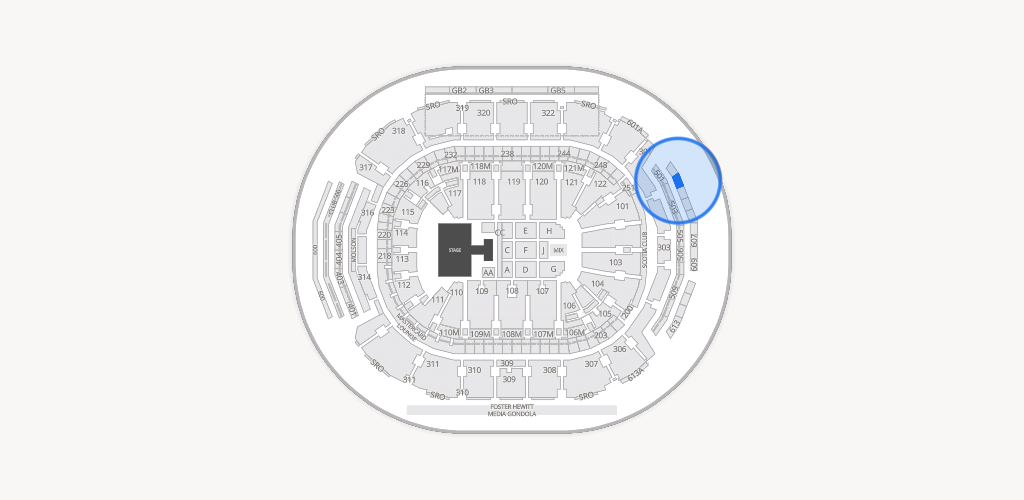Scotiabank Arena Seating Chart
