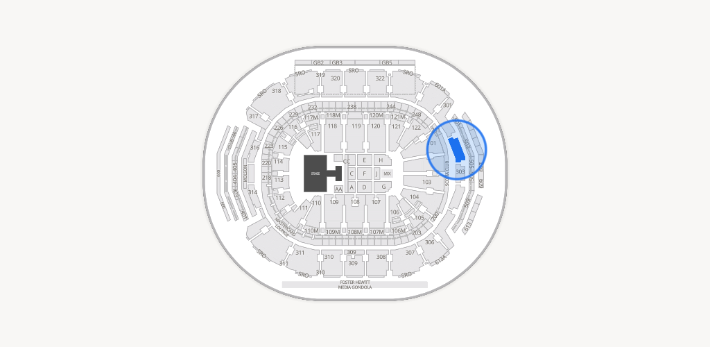 Scotiabank Arena Seating Chart