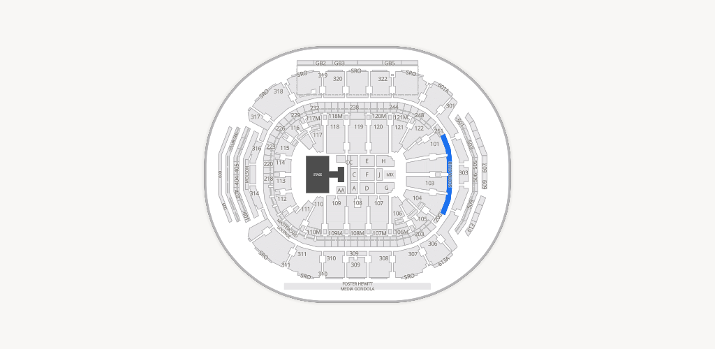 Scotiabank Arena Seating Chart
