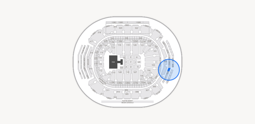 Scotiabank Arena Seating Chart