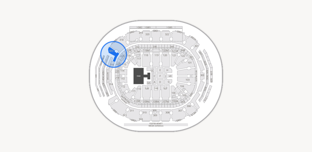 Scotiabank Arena Seating Chart