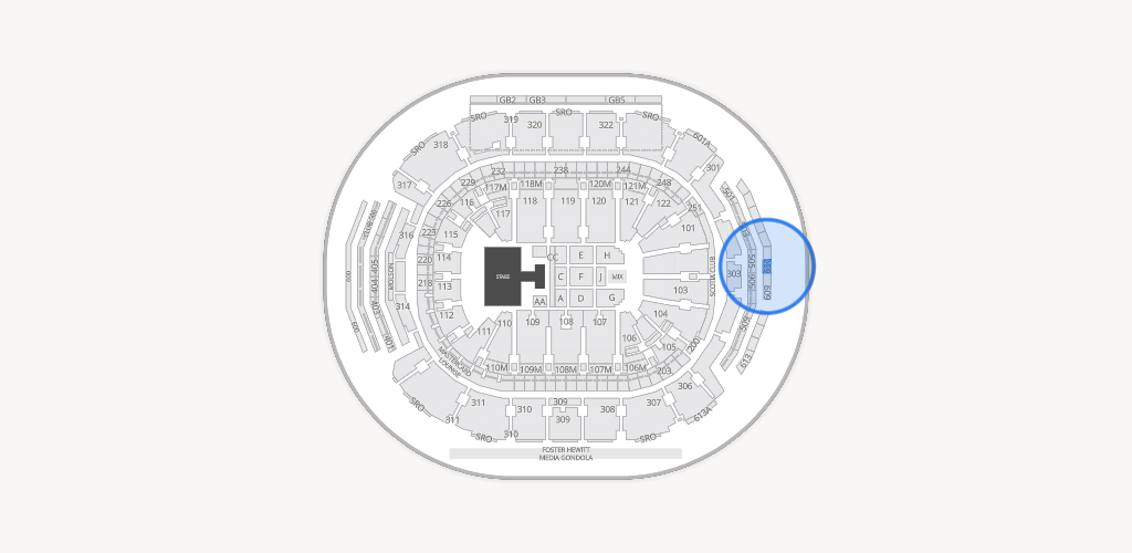 Scotiabank Arena Seating Chart