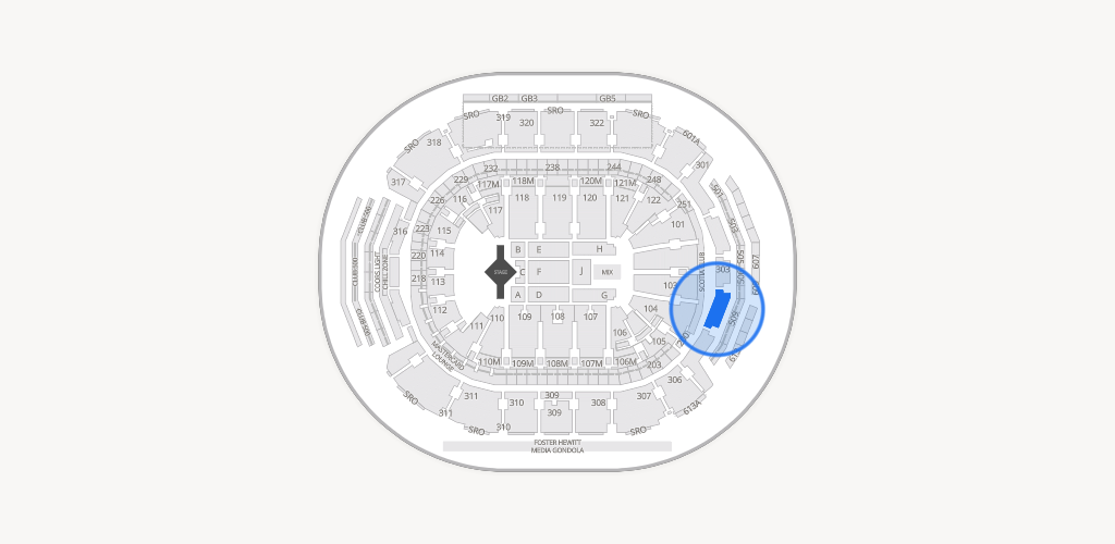 Scotiabank Arena Seating Chart