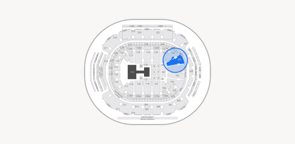 Scotiabank Arena Seating Chart
