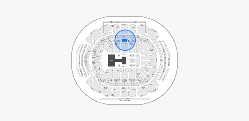 Scotiabank Arena Seating Chart