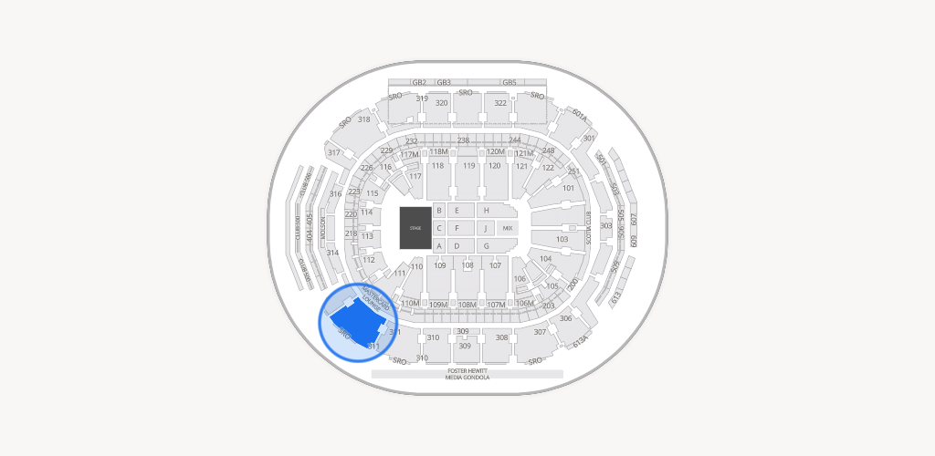 Scotiabank Arena Seating Chart