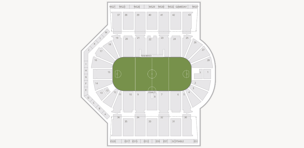 Scotiabank Centre Seating Chart