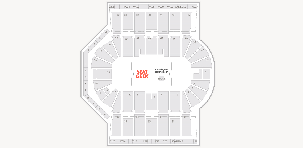 Scotiabank Centre Seating Chart