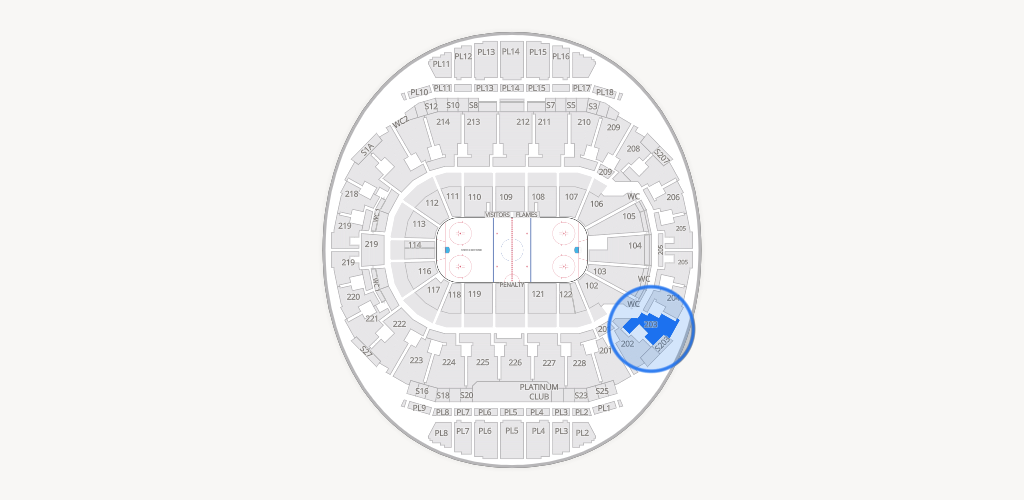 Scotiabank Saddledome Seating Chart