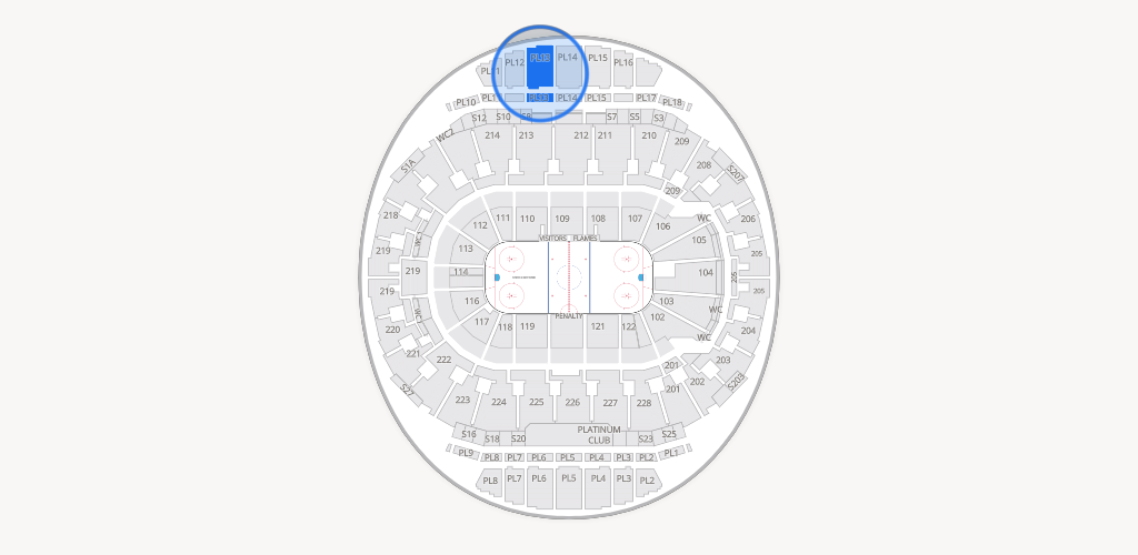 Scotiabank Saddledome Seating Chart