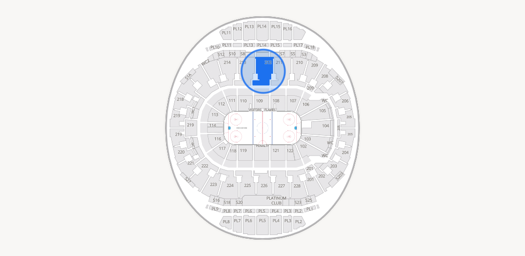 Scotiabank Saddledome Seating Chart