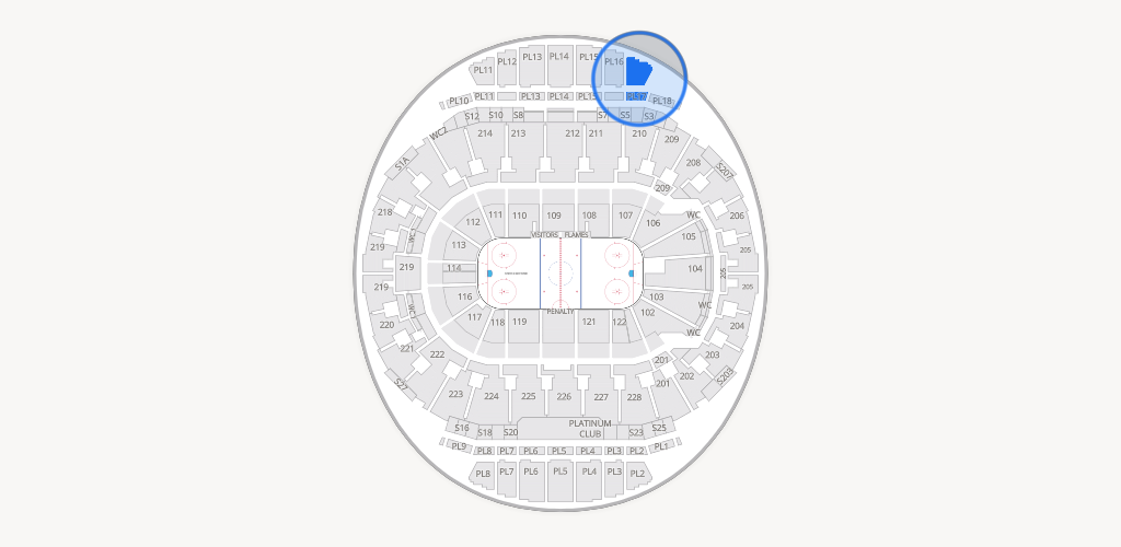 Scotiabank Saddledome Seating Chart