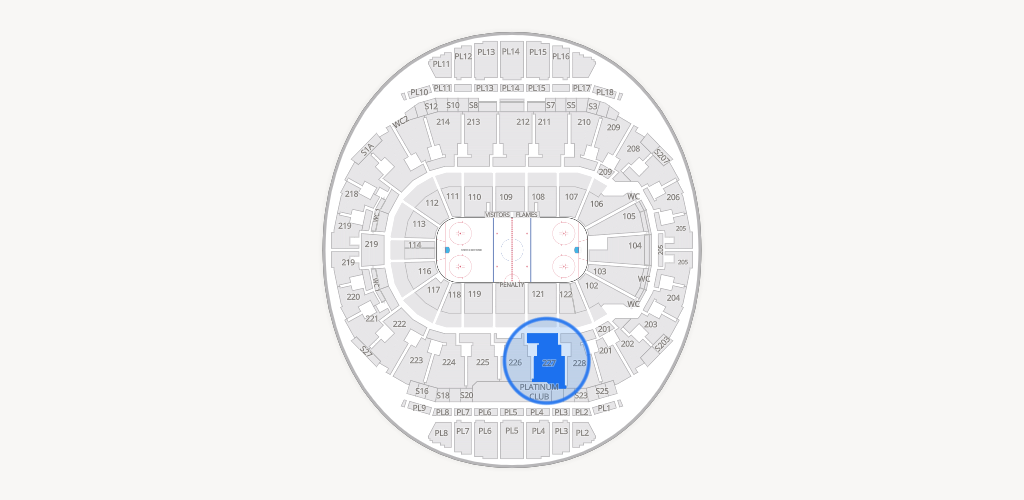 Scotiabank Saddledome Seating Chart
