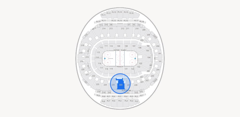 Scotiabank Saddledome Seating Chart