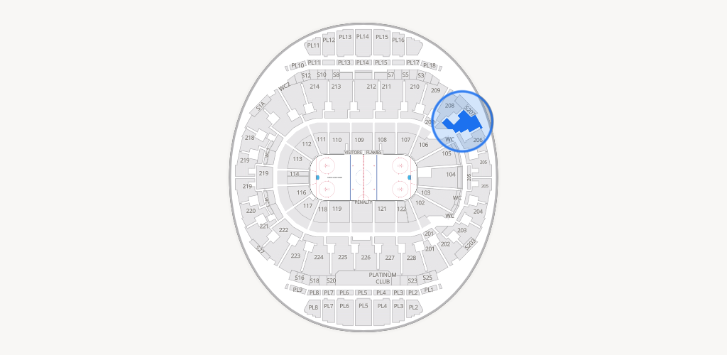 Scotiabank Saddledome Seating Chart