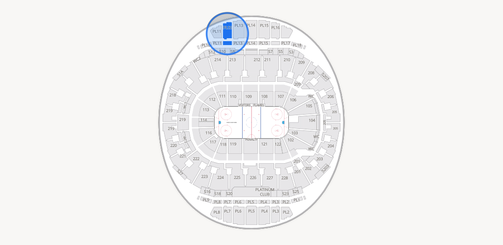 Scotiabank Saddledome Seating Chart