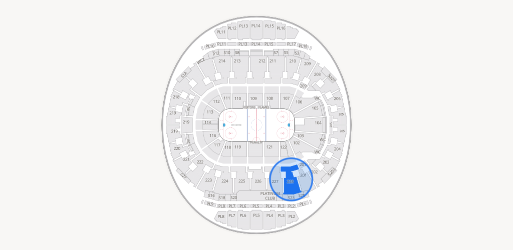 Scotiabank Saddledome Seating Chart