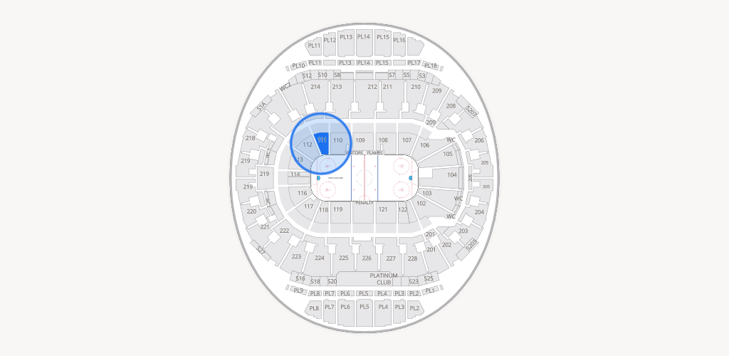 Scotiabank Saddledome Seating Chart