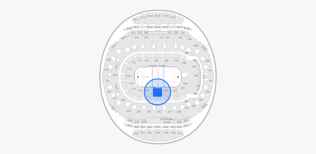 Scotiabank Saddledome Seating Chart