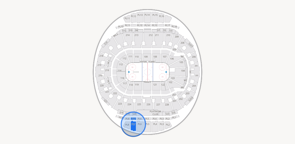 Scotiabank Saddledome Seating Chart