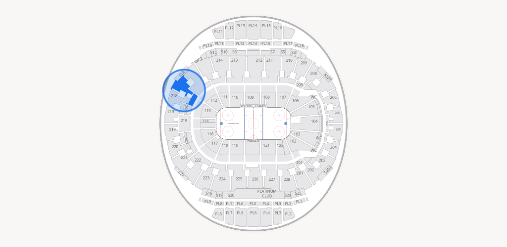 Scotiabank Saddledome Seating Chart