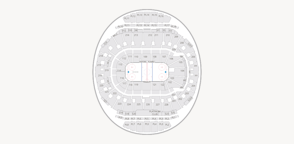 Scotiabank Saddledome Seating Chart
