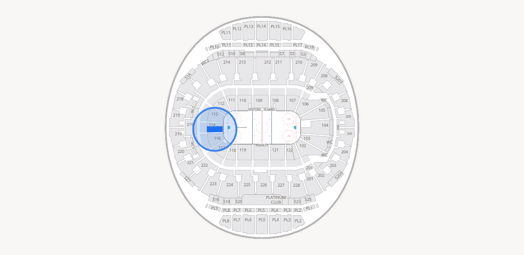 Scotiabank Saddledome Seating Chart