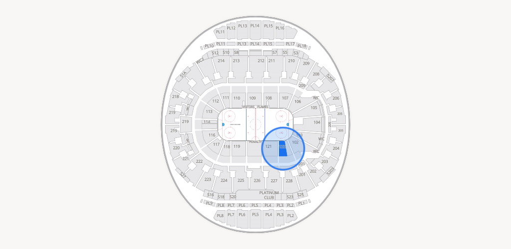 Scotiabank Saddledome Seating Chart