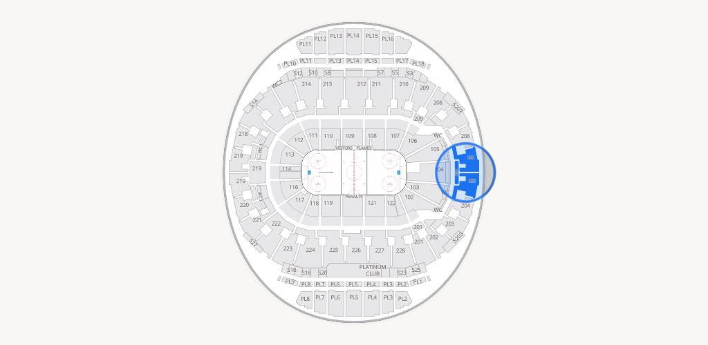 Scotiabank Saddledome Seating Chart
