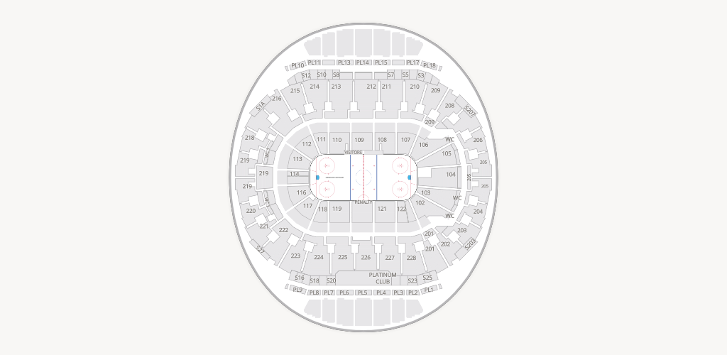 Scotiabank Saddledome Seating Chart